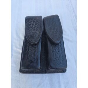 Tex Shoemaker Leather Double Mag Case 215A4 for Sig Sauer P220